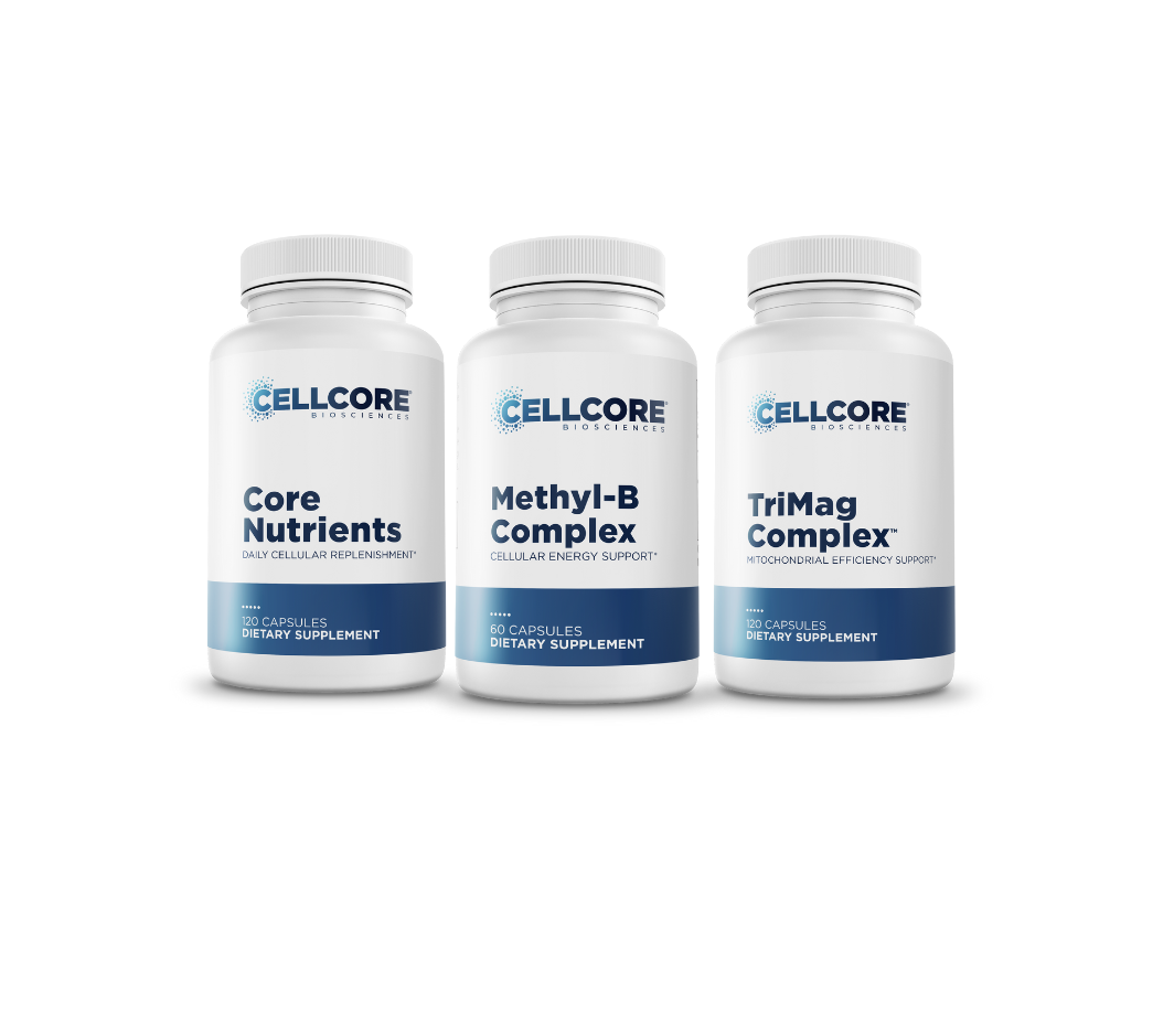 TriMag + Methyl B + Core Nutrients 120 ct Bundle